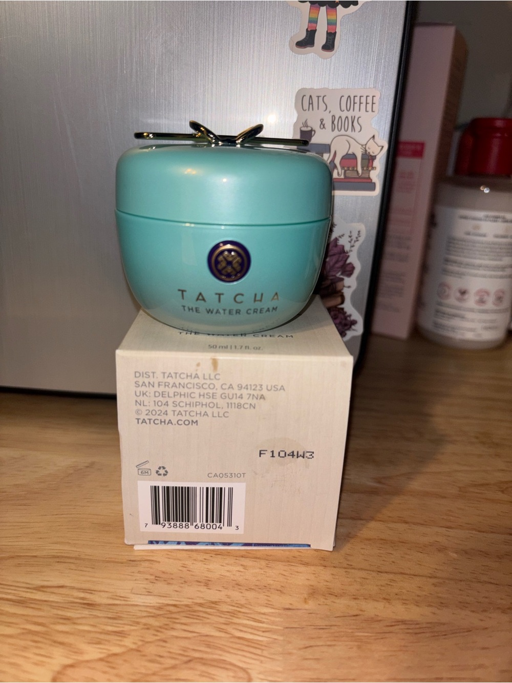 Tatcha The Water Cream - Aqua Blue Jar Hydrating Face Cream